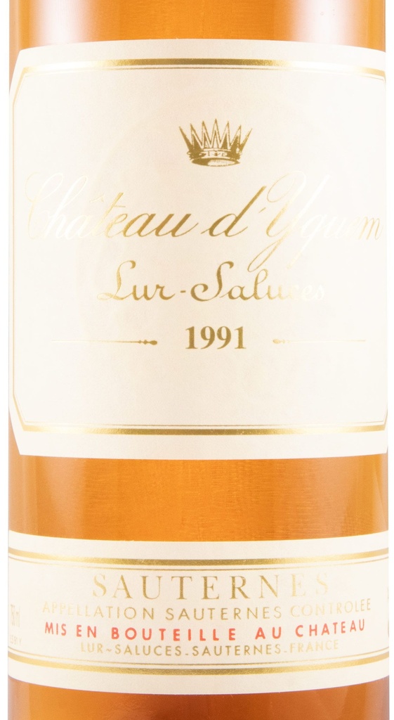 Chateau d'Yquem Sauternes 1er Grand Cru Classé Superieur 1991