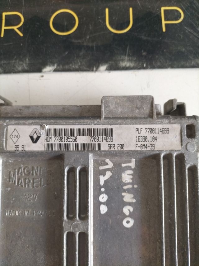 Centralita motor Renault / Magneti marelli 1.2 Gasolina
Referencia original : 7700105560 - 7700114698 - 7700114699