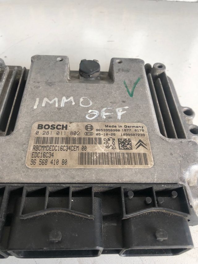 Citroën xsara picasso 1.6 hdi
Referencia original : 0281011802 / 9656841080 desbloqueado (immo OFF)