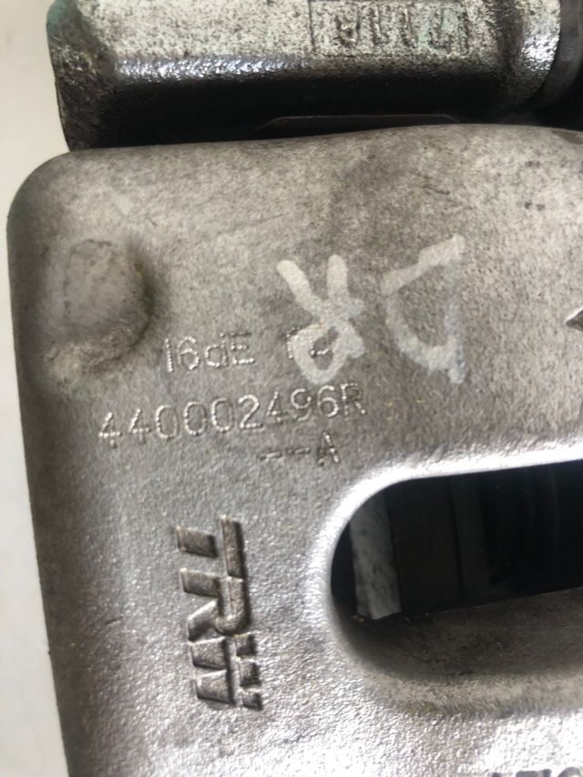 Pinza de freno trasera derecha Renault megane IV 2016+ / clio V / nissan juke  Referencia original : 440002496R