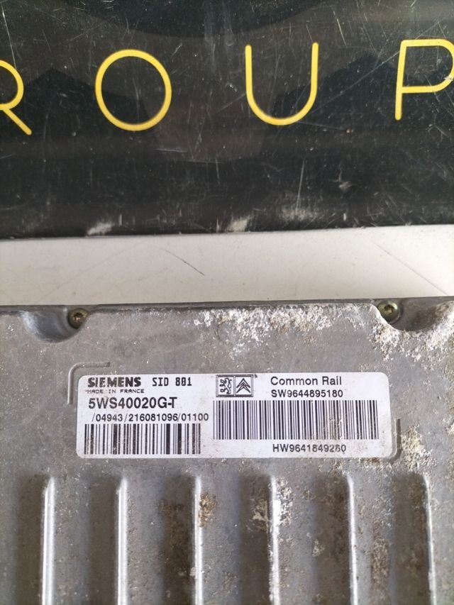 Centralita motor Peugeot 5WS40020-GT