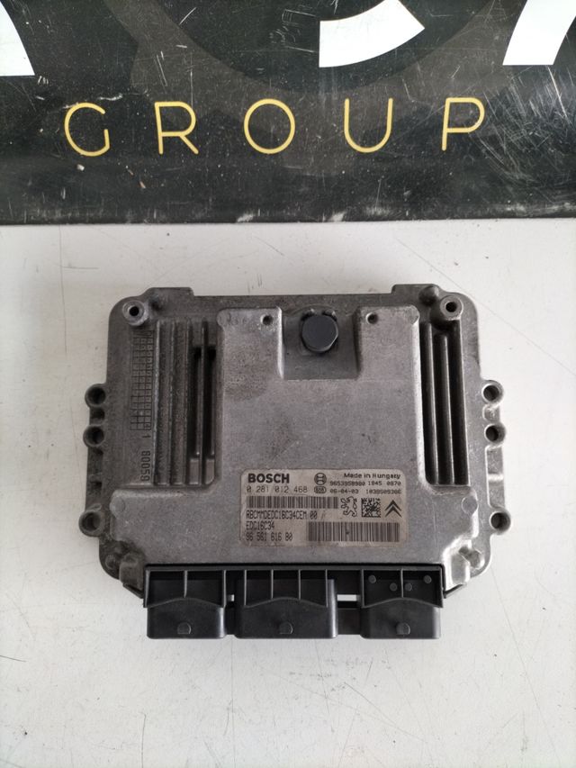 Centralita motor Peugeot Citroën + PLIP
Referencia Bosch : 0281012468
Referencia original : 9656161680 EDC16C34