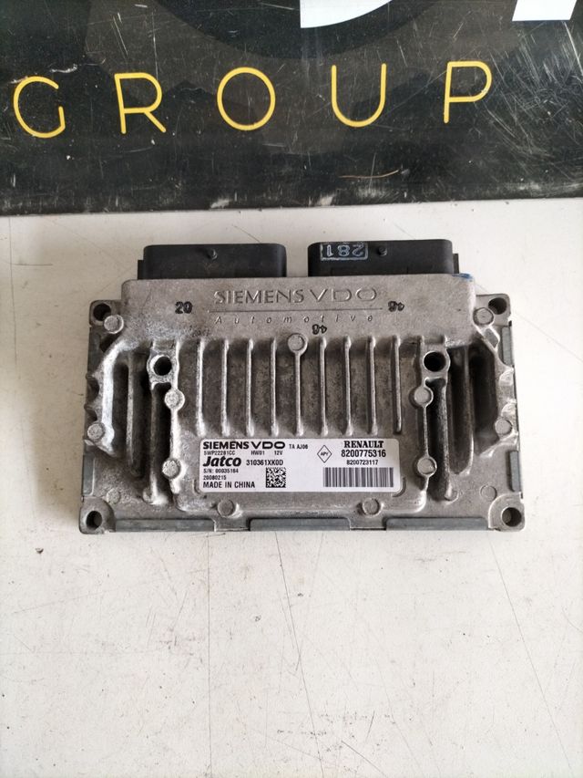 centralita motor Renault  Motor M9R 2.0 l DCI  Referencia original : 8200775316 