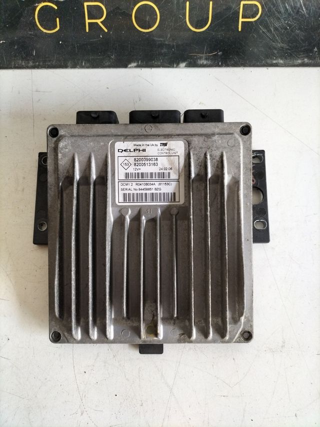 Centralita motor Renault referencia original : 8200399038 - 8200513163  DELPHI DCM 1.2