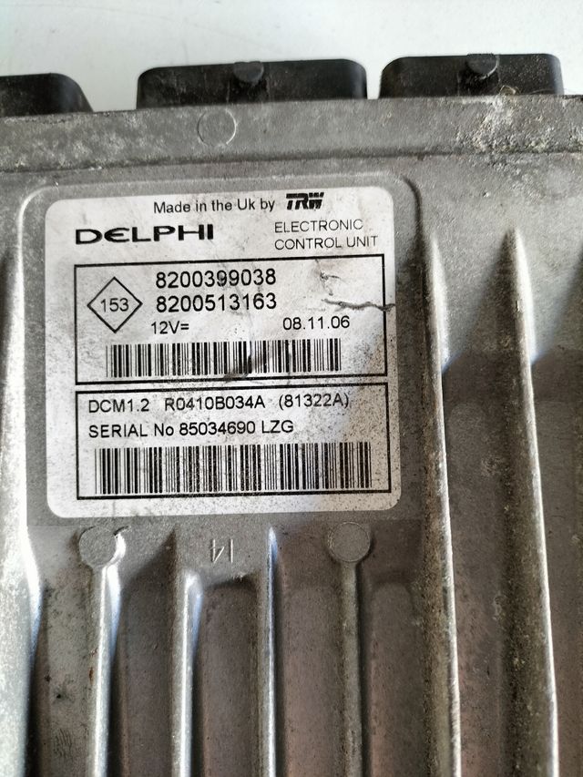 Centralita motor Renault 1.5 DCI