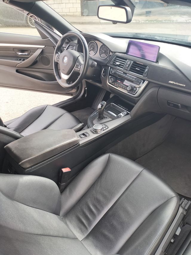 Bmw 420D cabriolet M performance 9/2015 pack M pack carbone full opcion 139500km + service book
