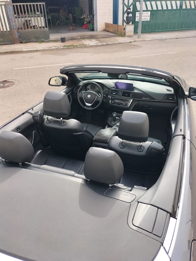 Bmw 420D cabriolet M performance 9/2015 pack M pack carbone full opcion 139500km + service book