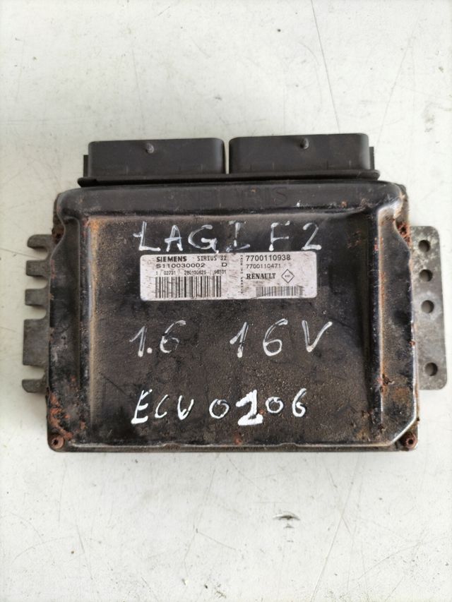 centralita motor Renault Referencia original : 7700110938 - 7700110471 Referencia Siemens : S110030002D Sirius 32