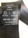 Cinturón de seguridad trasero derecho Renault Captur/ Clio 4 Referencia original : 888405148R