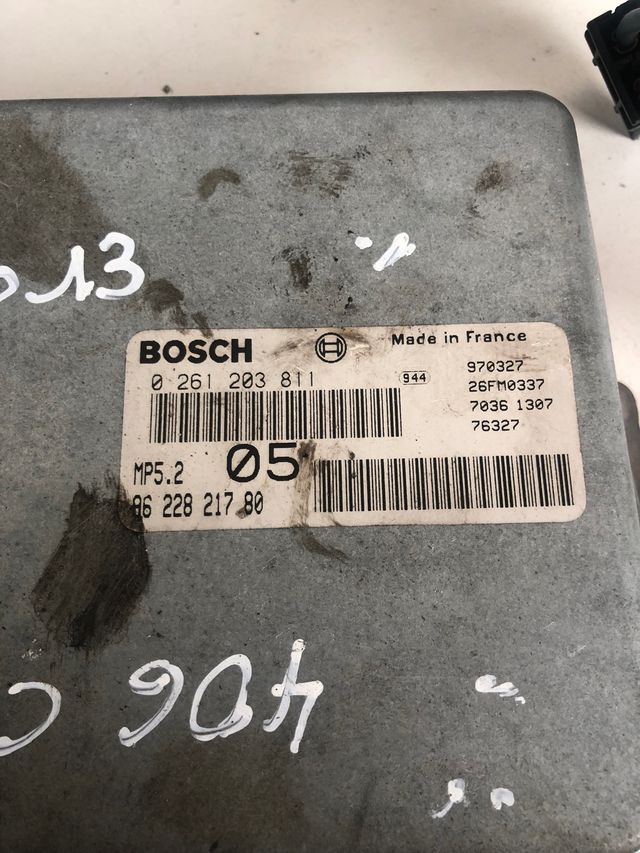 Kit de arranque Peugeot 406 coupe 2.0 l Gasolina ECU Bosch : 0261203811 / 8622821780