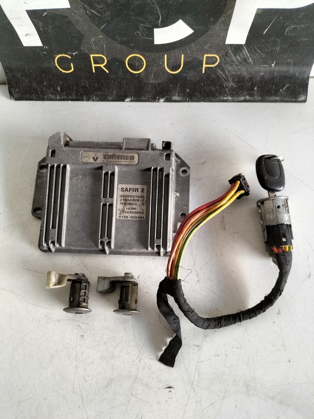 Kit de arranque Renault Clio 2 ECU Sagem Safir Referencia  Renault : 82000031653 - HOM700868294