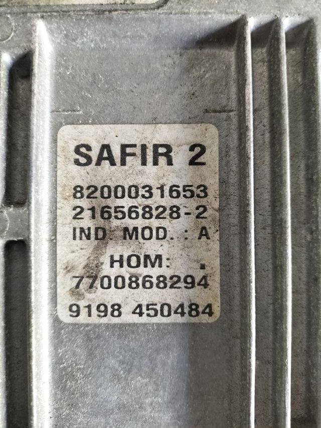 Kit de arranque Renault Clio 2 ECU Sagem Safir Referencia  Renault : 82000031653 - HOM700868294