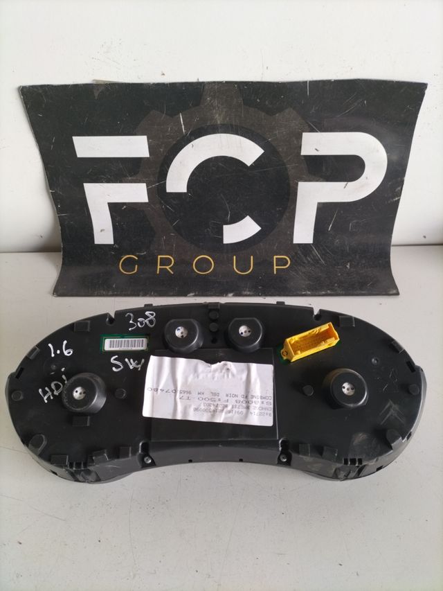 Cuadro de instrumentos Peugeot 308  1.6 HDI             Referencia original : 9665107480