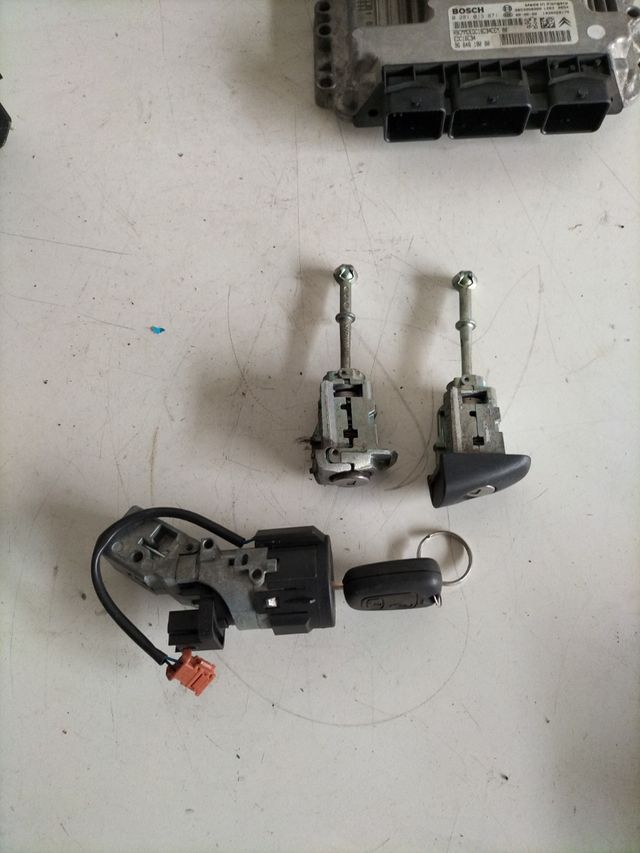 Kit de arranque Peugeot Citroën 1.6 HDI ECU Bosch : 0281013871 - 9664618080 - EDC 16C34 BSI : 966405898001