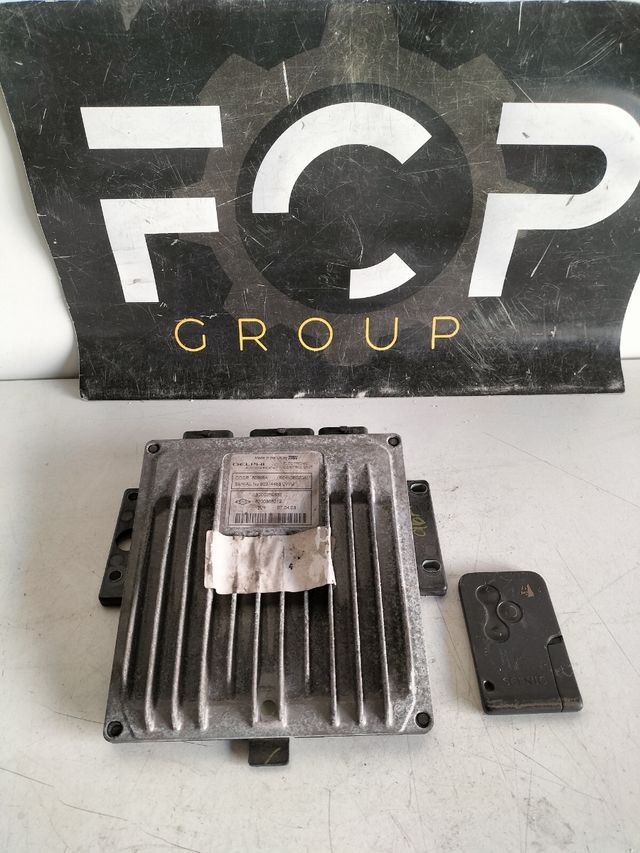 Centralita motor delphi Renault + tarjeta de arranque Referencia original : 8200259832 - 8200308212 DDCR 80996A