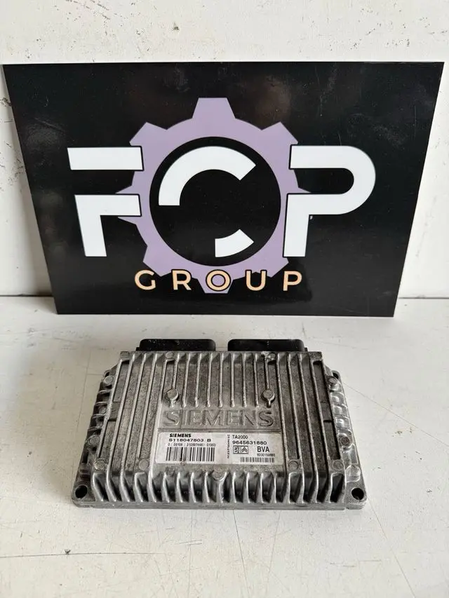 Centralita de caja de cambio automatico Peugeot 406 2.0 HDI Referencia original : 9645631880 Referencia Siemens : S118047803