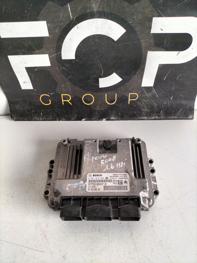 Centralita motor Peugeot Citroën Referencia Bosch : 0281013334 Referencia original : 9666986680