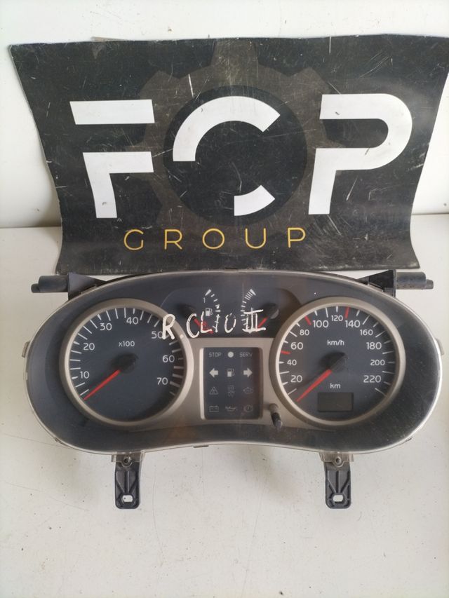 Cuadro de instrumentos Renault Clio 3           Referencia original :  8200059776