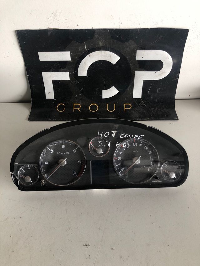 Cuadro de intrumentos Peugeot 407 2.7 V6 Hdi Referencia original  : 9654815080