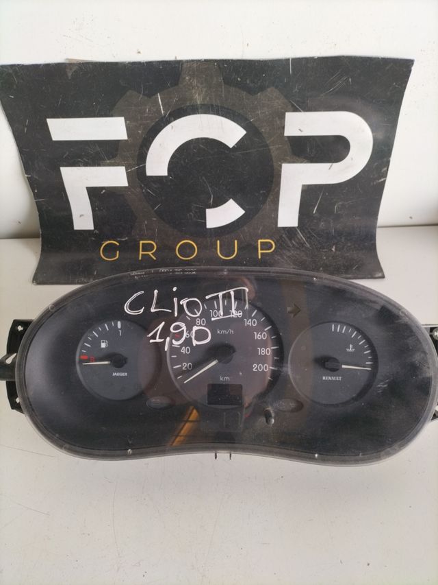 Cuadro de instrumentos Renault Clio II   1.9D         
Referencia original :  7700428506