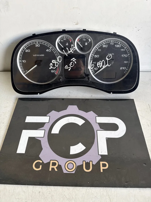 Cuadro de instrumentos para Peugeot 307 con 280146km Referencia original : 9655476580