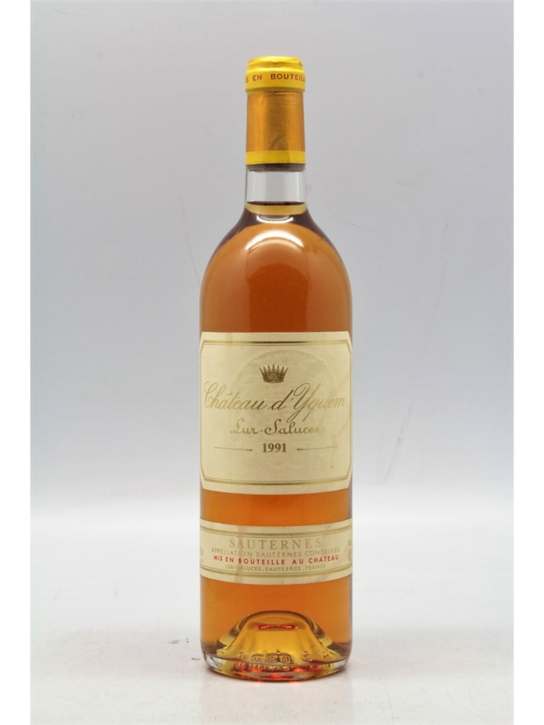 Chateau d'Yquem Sauternes 1er Grand Cru Classé Superieur 1991
