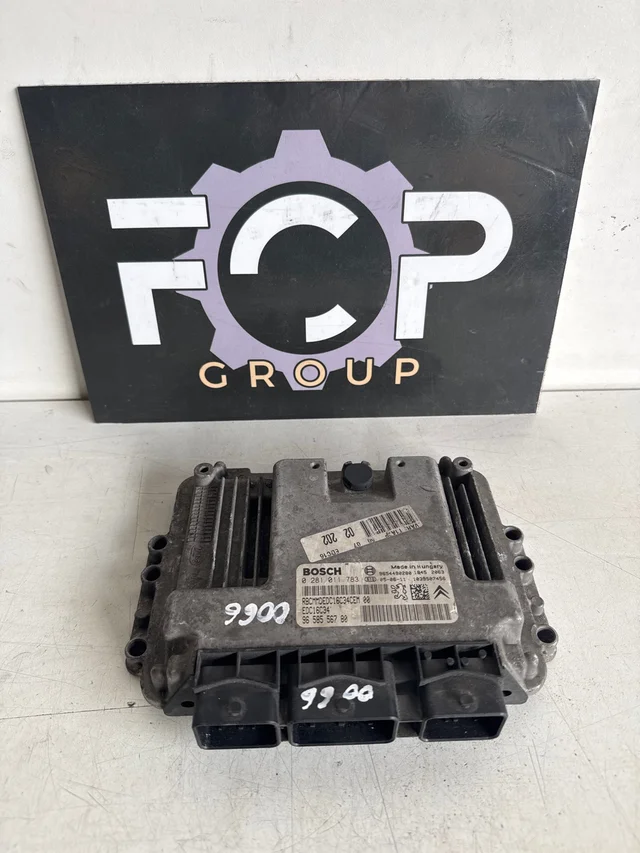 Centralita motor UCE Bosch Citroen / Peugeot 206 1.6 hdi - Referencia PSA: 9658556780
