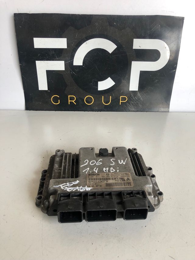 Centralita motor bosch citroen Peugeot 206 1.6 hdi
Referencia original : 0281011783 / 9658556780 EDC16C34