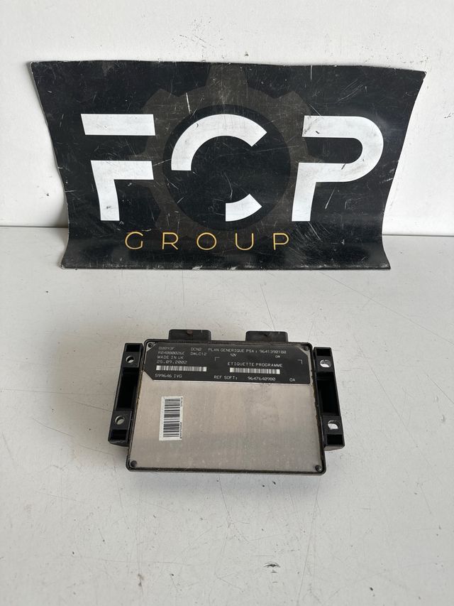 Centralita motor uce Peugeot / Citroen
Referencia original : 9641390180 / 9647640980