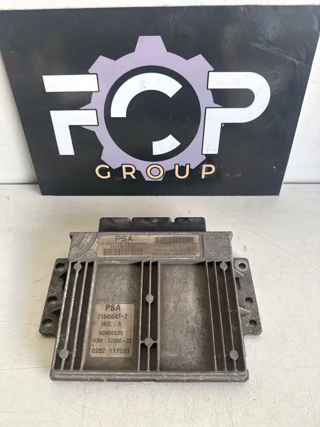 Centralita de motor Peugeot - Citroen Peugeot 206 1.4 gasolina Referencia original : 9641815780 - 9637706180 Marca : Sagem