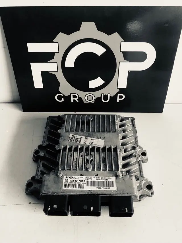 Centralita motor Peugeot 1007 1.4 Hdi Siemens SID 804 Referencia original : 9659317280 - 9647568180 Referencia Siemens : 5WS40175D-T
