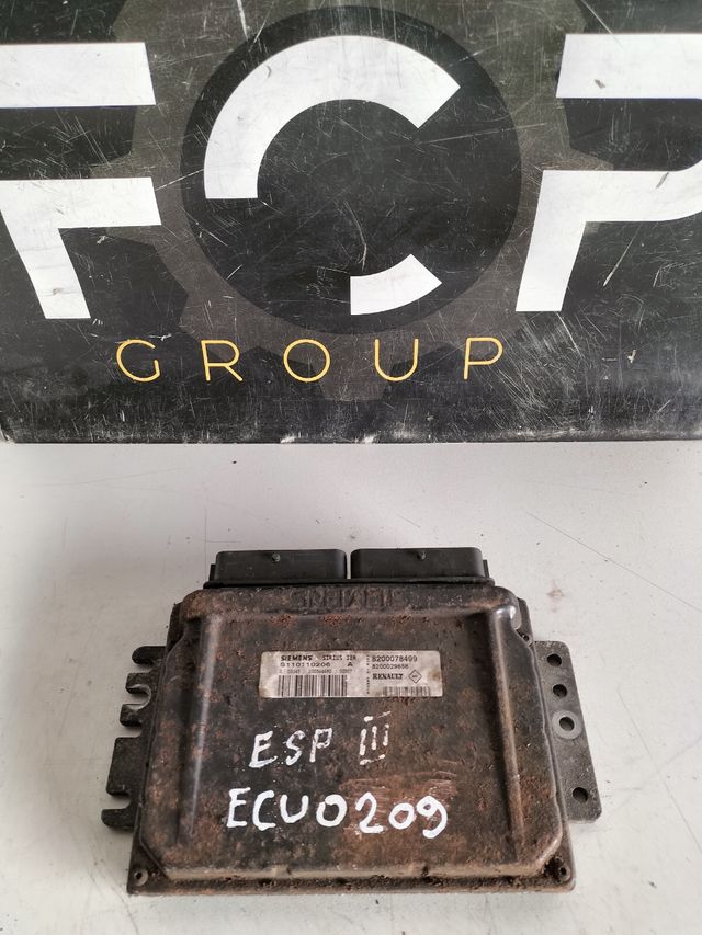 Centralita motor Renault Referencia oriinal : 8200078499 - 8200029658 Referencia Siemens : S110110206A Sirius 32 N