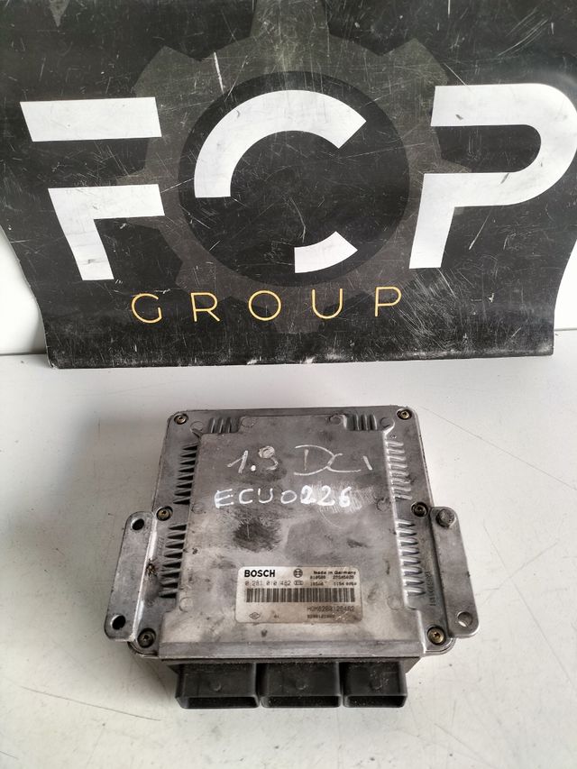 Centralita Motor UCE Renault Laguna II (BG0) 1.9 DCI DIESEL CAT 74KW (101 CV) 2001 a 2008 Referencia Bosch : 0281010482 Referencia original : 8200126462 - 8200183770
