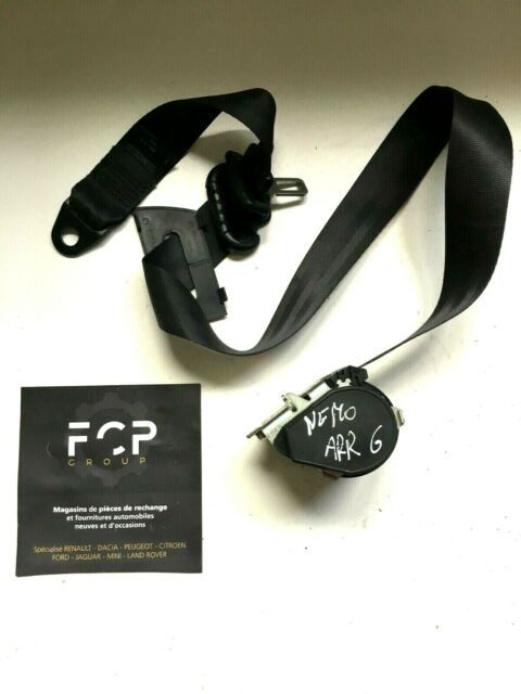 CINTURON TRASERO IZQUIERDO CITROËN NEMO / PEUGEOT BIPPER 2008+ referencia original : 7354644360E