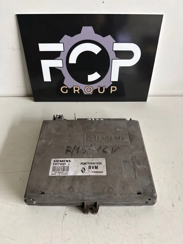 Centralita motor Renault R19 1.8 16V Gasolina Referencia original : 7700857526 - 7700860285 Referencia Siemens : S101715101