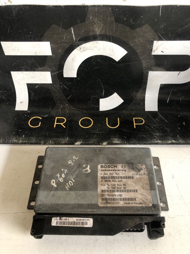 Centralita cambio automaticoPeugeot 607 2.2 Hdi Referencia original : 9641281180 - 9641281280 - 9641281280 Referencia Bosch : 0260002767