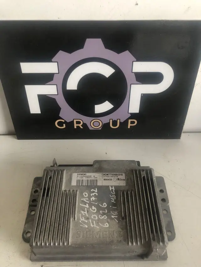Centralita motor Renault 1.6 gasolina Referencia original Renault : 7700860319 / 7700105979 Referencia Siemens : S115300203