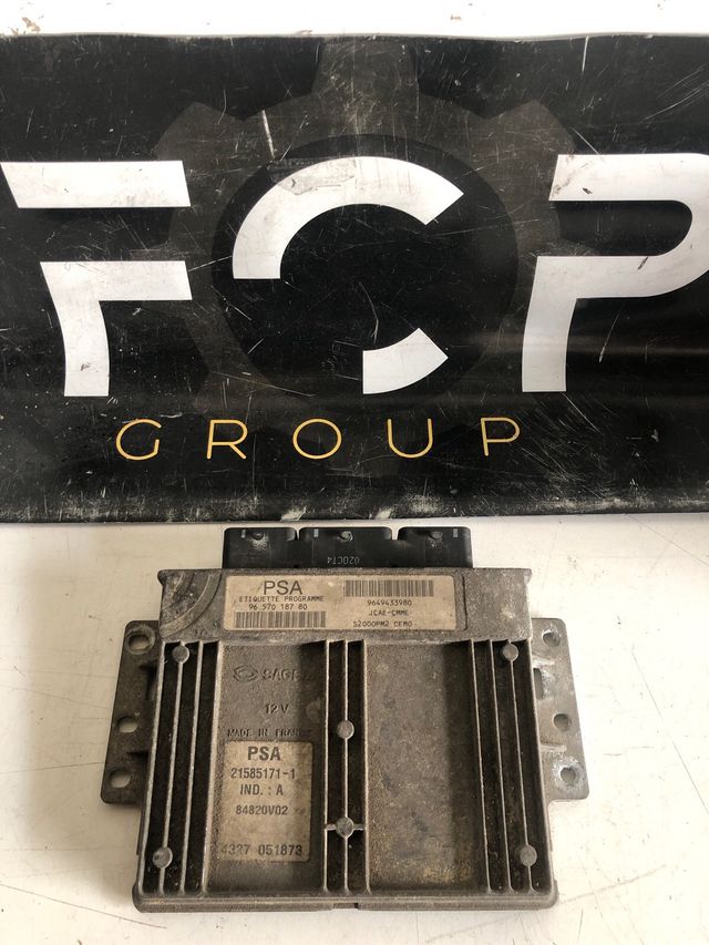 Centralita motor Peugeot - Citroen Sagem 1.4 Gasolina Referencia original : 9657018780 - 9649433980