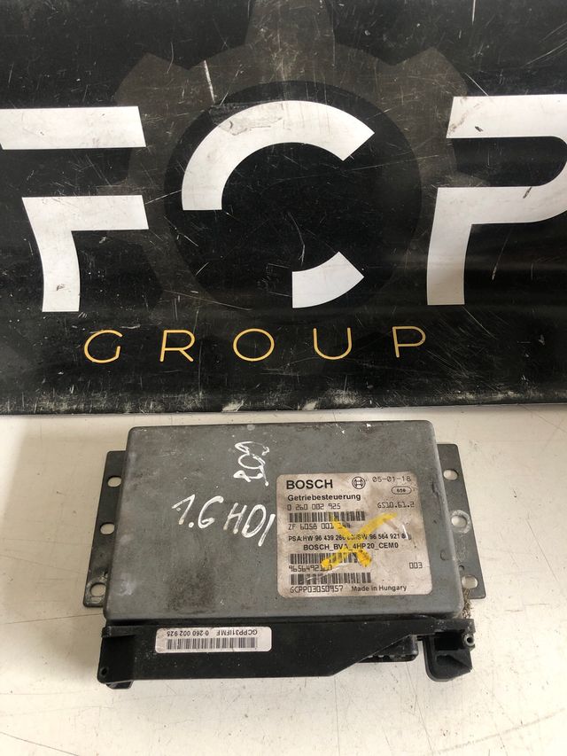 Centralita de caja de cambio automatico Peugeot - Citroen Referencia original : 9656492180 - 9643926680 Referencia Bosch : 0260002925