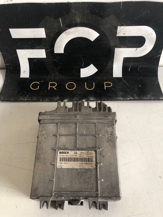 Centralita motor Renault 1.9DTI Referencia original : 7700107343 - 7700110531 / Referencia Bosch : 0281001877