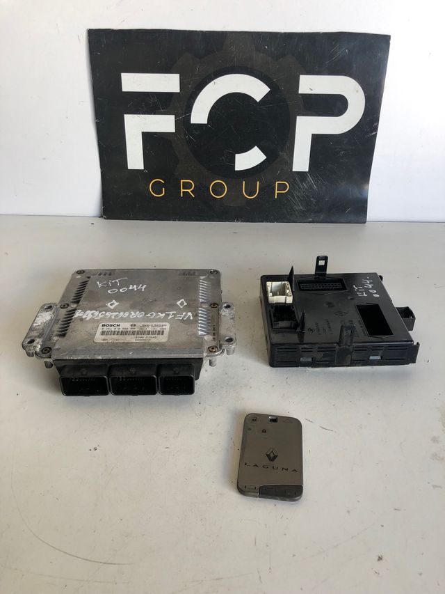Kit de arranque Renault Laguna 2 1.9 DCI ECU Bosch Referencia : 0281010556 / Referencia original Renault : 8200153946