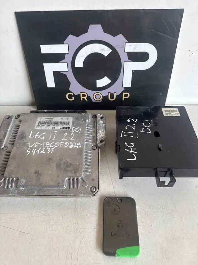 Kit de arranque para Renault Laguna II 2.2 DCI. con targeta Centralita motor (ECU) Bosch Referencia : 8200309318 - 0281011325 UCH referencia : 8200346815