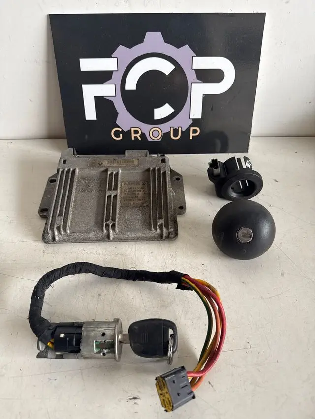 Kit de arranque para Renault Clio 2 con motor 1.2 de gasolina Centralita motor referencia original : 7700115597 - 770015160 - Safir 2