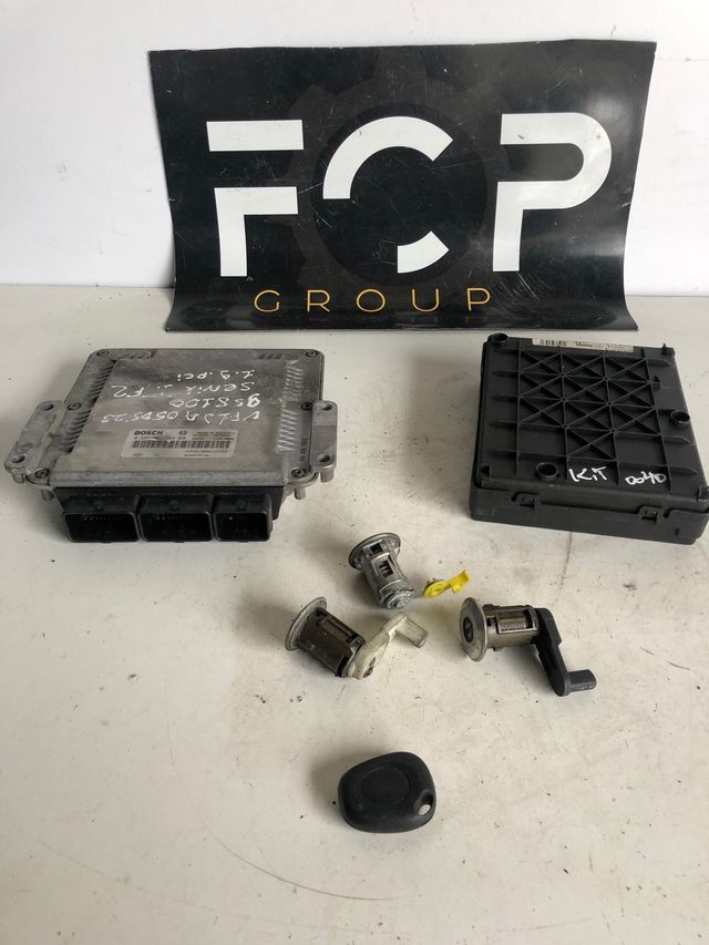 Kit de arranque Renault scenic 1 1.9 dci ECU BOSCH Referencia : 0281001934 ECU Referencia original : 8200078730 Referencia BSI : 8200029342B / S108502610