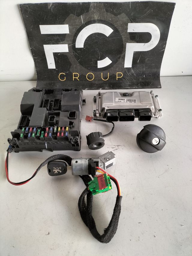 kit de arranque Peugeot 307 1.4 16V gasolina ECU Bosch Referencia : 0261206943 ECU Referencia original PSA : 9657823880 BSI Referencia : 9651196980 BSI J04