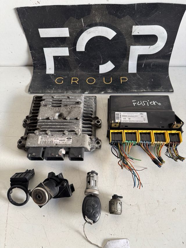 kit de arranque Ford Fusion 1.4 TDCI ECU Siemens Referencia : 5WS400331A - 2N1A - 12A650-AA - SID802 Caja de fusible : 2S6T-15K600 CF - Siemens : 5WK4 8032D T83SA