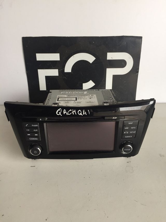 Pantalla navegacion gps radio Nissan qashqai J11 Bosch desde 2014 Referencia original : 7543750220 / 259154ET1A LCN2K70B00