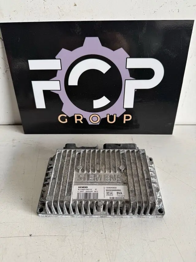Centralita de caja de cambio automatica Peugeot 206 1.4 gasolina Referencia original : 9636988880 Referencia Siemens : S108518010