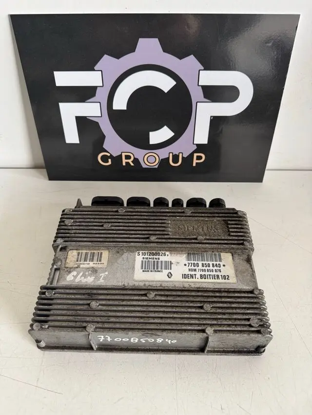 Centralita caja de cambio Renault Referencia original : 7700850840 Referencia Siemens : S101200026