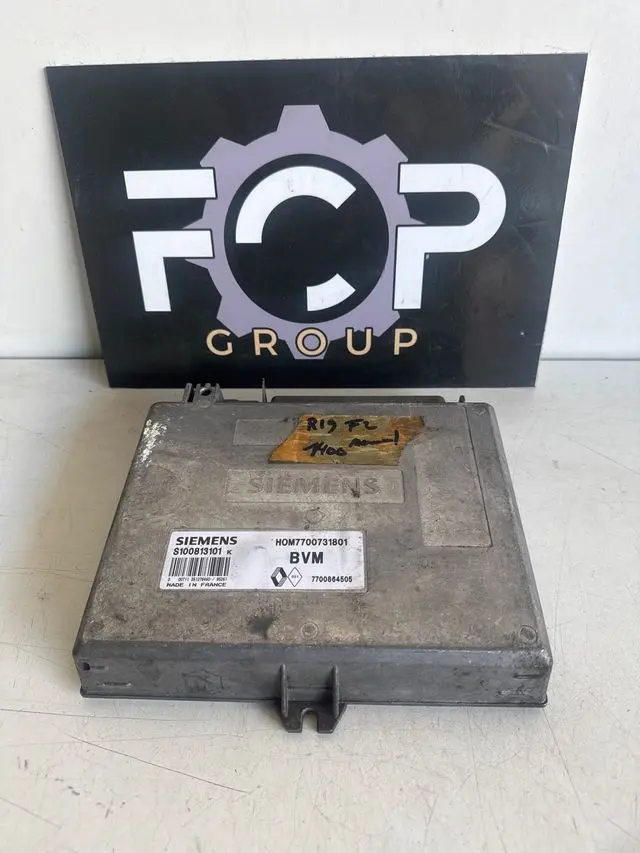 Centralita motor Renault Twingo 1 1.2 Gasolina Referencia original : 7700112836 - 7700112873 - 7700105560 Referencia transpondeur : 7700307379